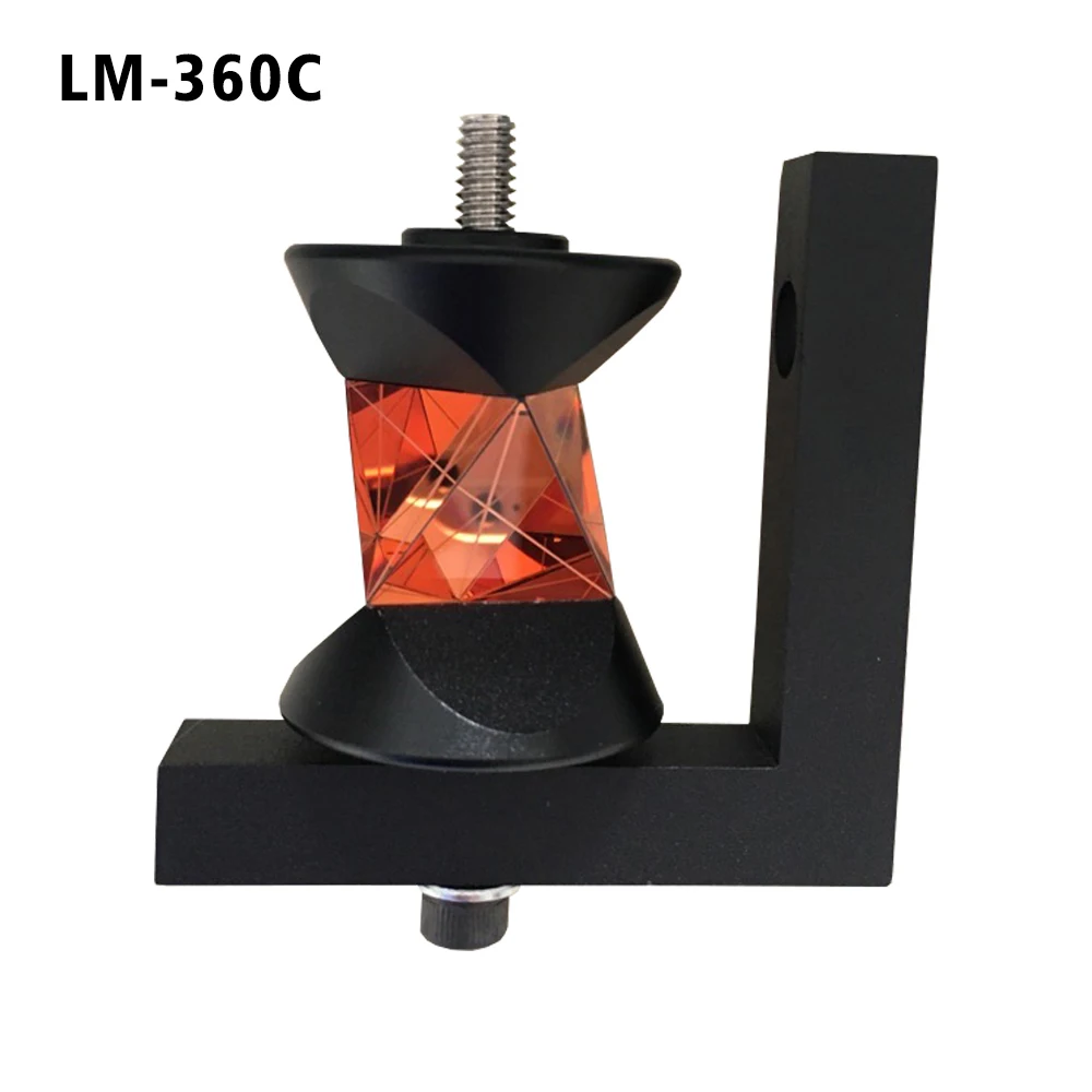 High Quality Swiss Style 360 Degree Reflector Prism LM-360C Equivalent Survey Prism with 5/8'' Thread for Total Station