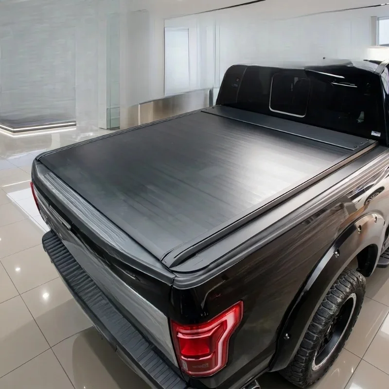 Factory Hot SellerHigh Quality Manual Aluminum Roller Shutter Lid, Waterproof Pickup Tonneau Cover