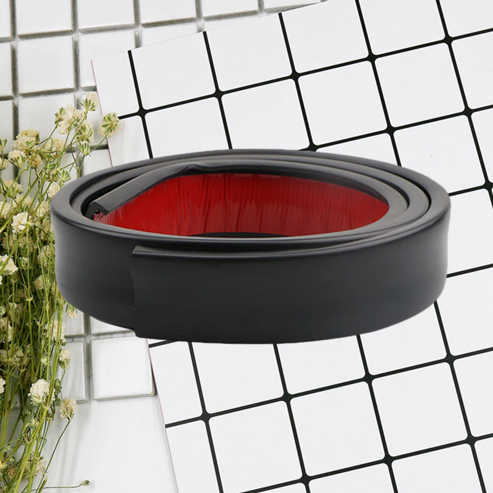 

Wheel Brow Anti-Collision Strip Car Wheel Brow Decorative Strip Rubber Car Tyre Protective Strip (3.8 cm x 1.5m Black)
