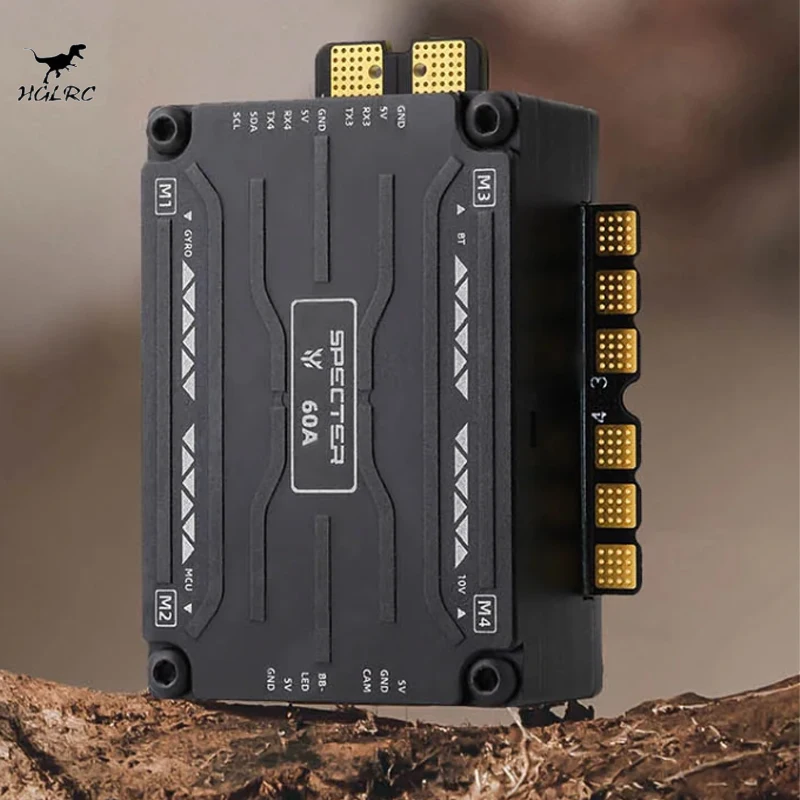 HGLRC SPECTER F760 BOX Integrated Stack F722 MINI V2 MPU6000 BL32 60A 3-6S ESC Flying Tower STM32F722 Processor for RC FPV Drone