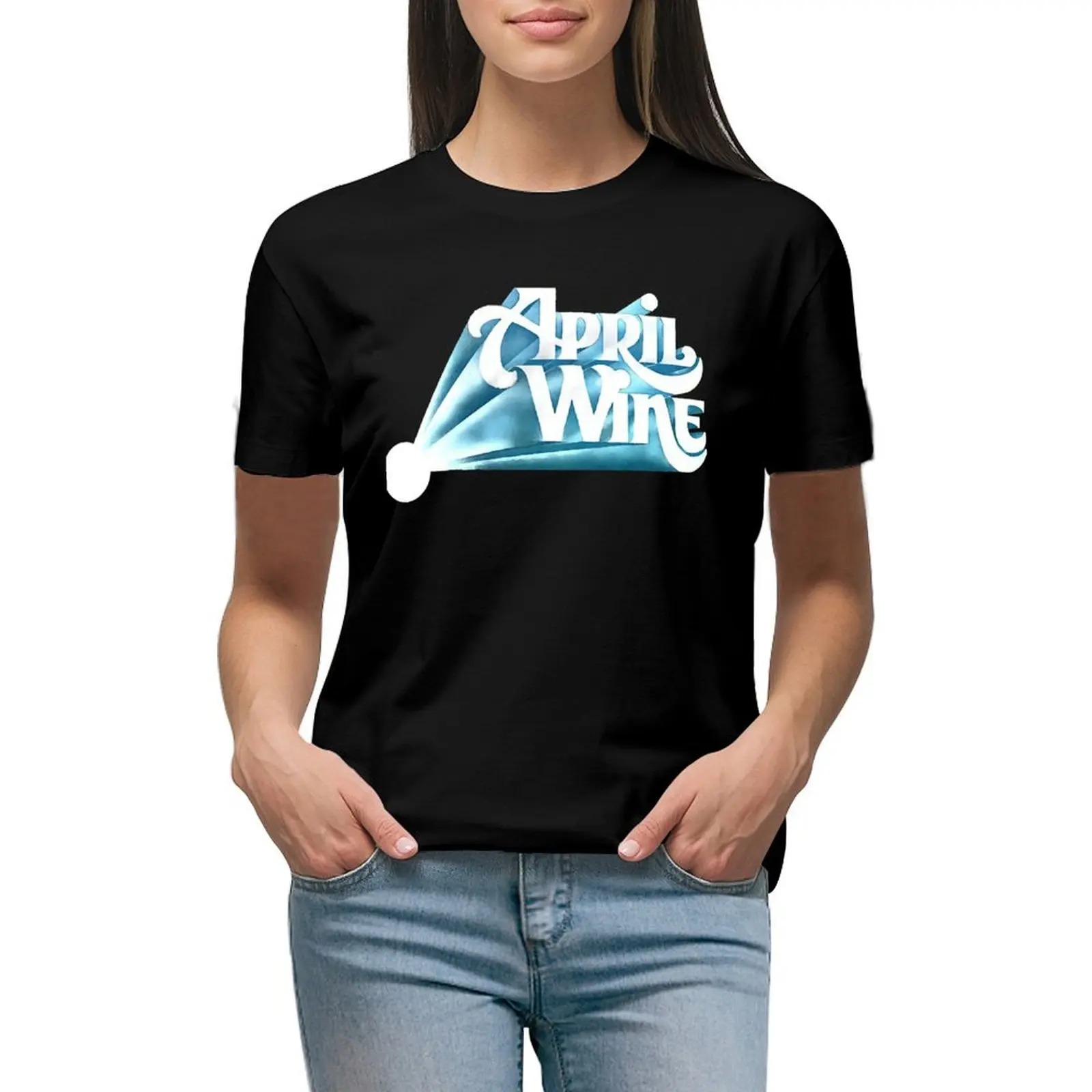 

April wine Classic T-shirt shirts graphic tees tops graphics rock and roll t shirts for Women