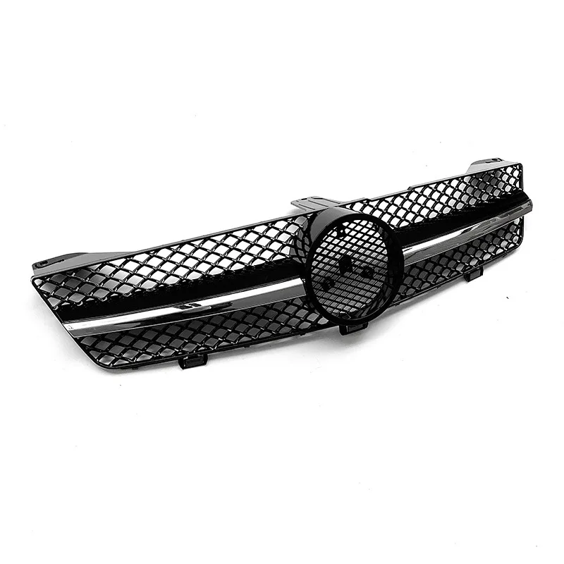 AMG Style Glossy Black Radiator Grilles For 2009-2011 Mercedes Benz CLS Class W219 Racing Grilles Bumpers Body Kit