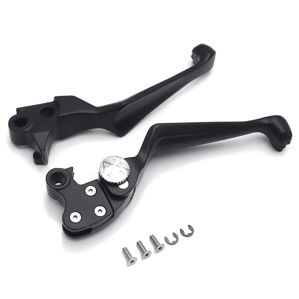 Motorcycle Harley Brake Clutch Levers for Harley Davidson 96-17 Dyna,96-14 Softail,96-07 Electra Glide/Road Glide/Road King