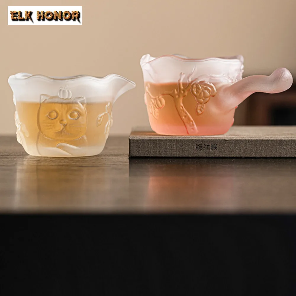 

Кувшин для чая из хрустального стекла с боковой ручкой, 200 мл