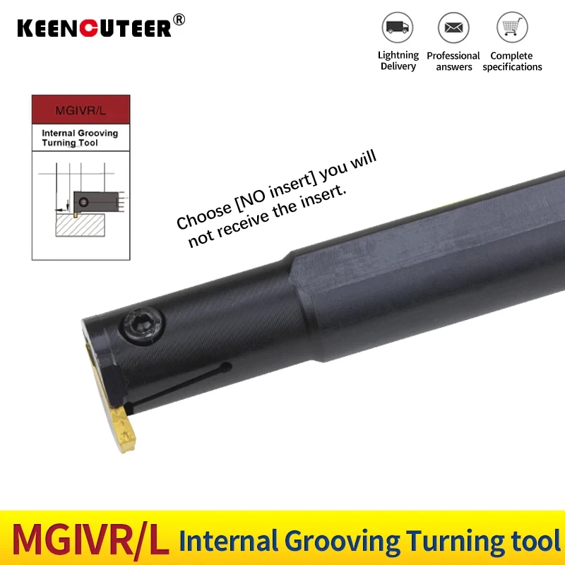 Full series Grooving Tool holder MGIVR2016 MGIVR2520 MGIVR3125 MGIVR3732 MGMN Carbide Inserts Internal Turning Tool Lathe Bar