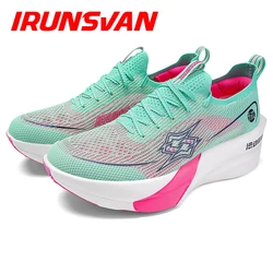 IRUNSVAN POFENG SUC1.0 Men's Carbon Fiber Board Sports Shoes Marathon Training Running Shoes Ultra Light Acceleration Rebound