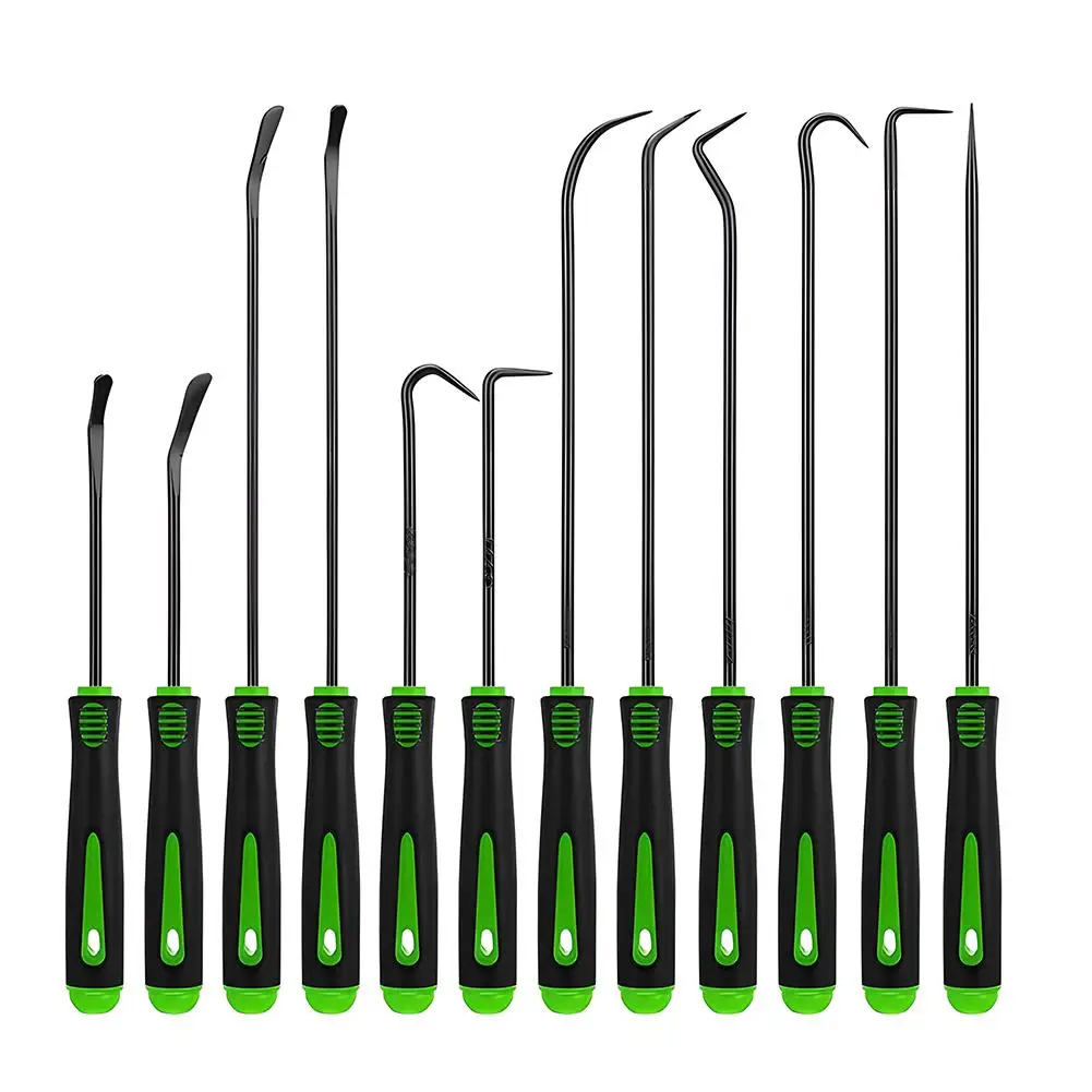 10Pcs Precision Pick and Hook Set, Car Auto Oil Seal/O-Ring Seal Gasket Pick Mini Precision Hooks Professional Puller Remover
