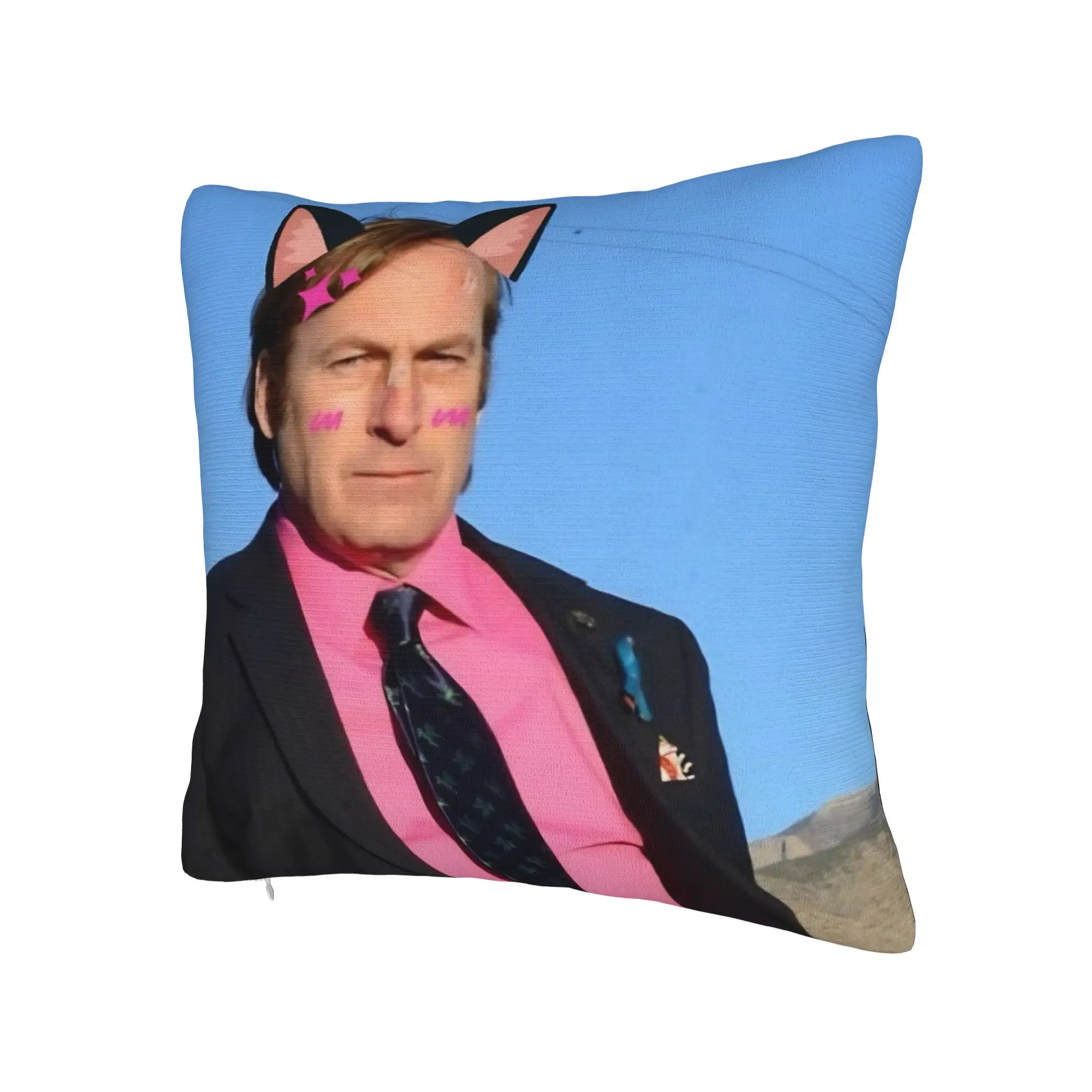 Decorative Pillow Cover Saul Goodman Actor  Merchandise Home  Pillow Case Cover Square Multi-Size