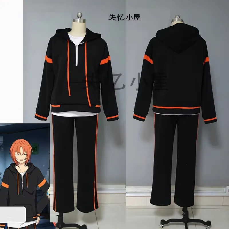 Ensemble Stars Tsukinaga Leo Cosplay Costume Fashion Leisure Sportswear Activity Party Role Play Clothing Customized