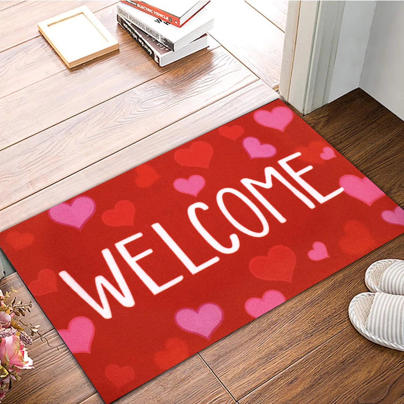 

Valentine's Day Welcome Doormats Anti-Slip Carpet Living Room Carpet Replacement Carpet Home Decor