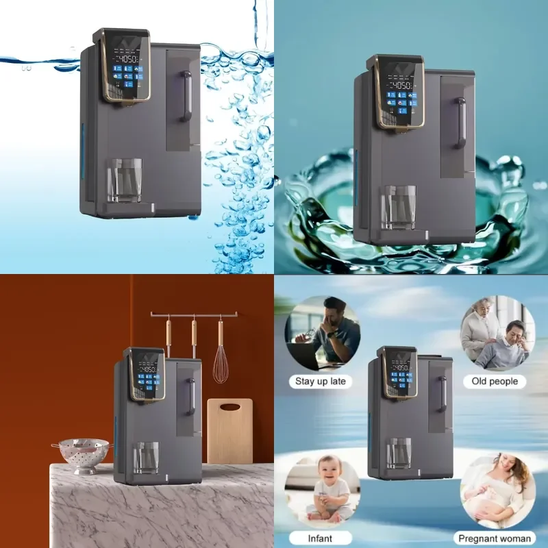

Water Generator Dispenser Machine for Desktop Installation High PPB Enriched Water Maker Home Water