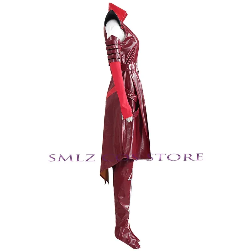 

CyEvil Witch Косплей Аниме Косплей Костюм Struggle Scarlet женская боевая форма комплект маскировка для взрослых женщин фантазийные наряды