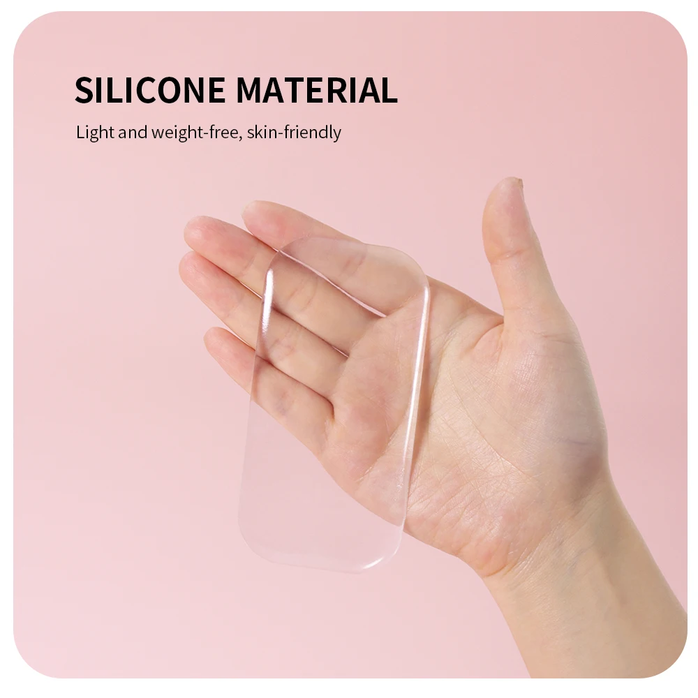 ANNAFRIS Silicone Forehead Sticking Eyelash Grafting Pallet Pad Easy To Clean Reusable Lash Extension Silica Gel Tray Holder