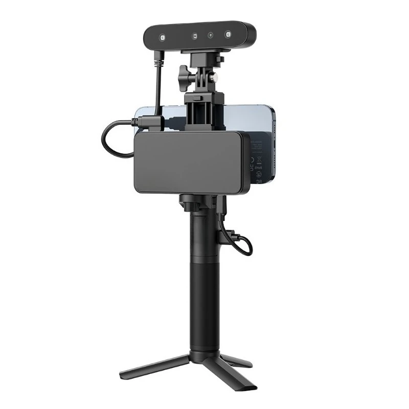 Portable handheld high-precision full-color 3D scanner, suitable for body auto parts sculpture process 3D scanner