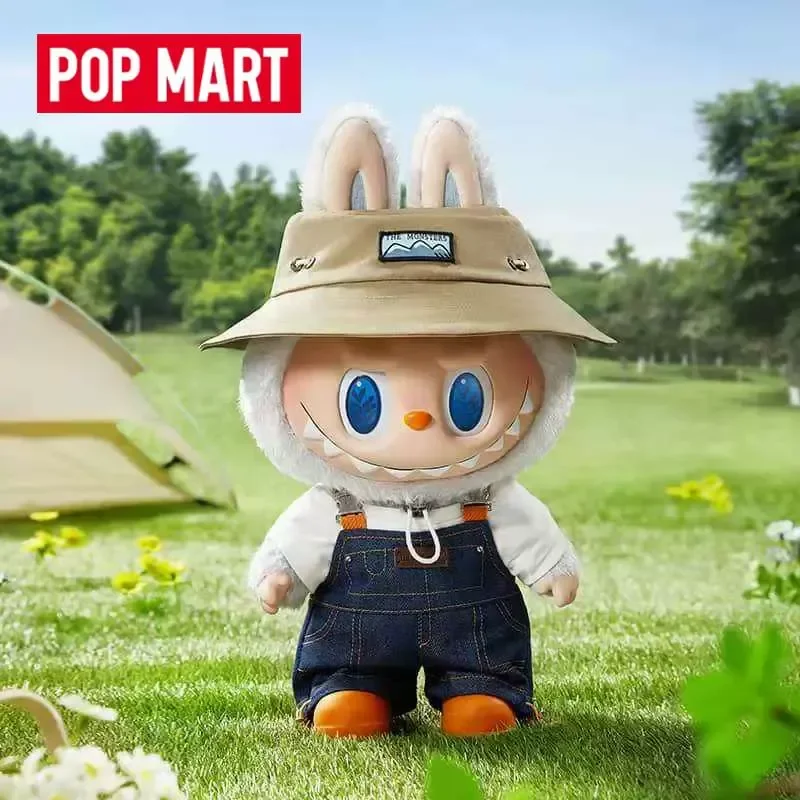 

Official Authentic Pop Mart The Monsters Labubu Fall In Wild 40cm Vinyl Plush Doll Cartoon Girls Boys Christmas Birthday Gifts