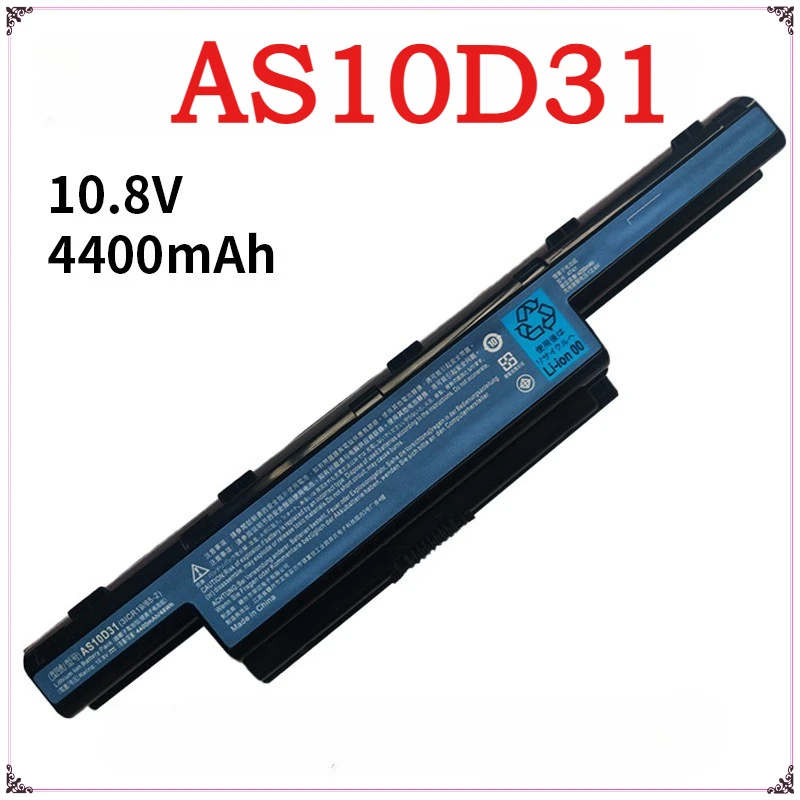 

4400mAh Battery for Acer Aspire AS10D31 AS10D81 V3-571G V3-771g AS10D51 AS10D61 AS10D71 AS10D75 5741 5742 5750 5551G 5560G 5741G