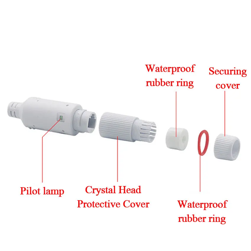 POE Spliter 48V to 12V Waterprrof Video And Power Adapter Cable Supply Module Injector Extender for IP Camera Splitter Net AP