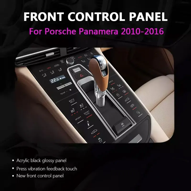 LCD Center Console Gear Shift Panel Touch Control For Porsche Panamera 2010 2011 2012 2013 2014 2015 2016 Accesorios Para Auto