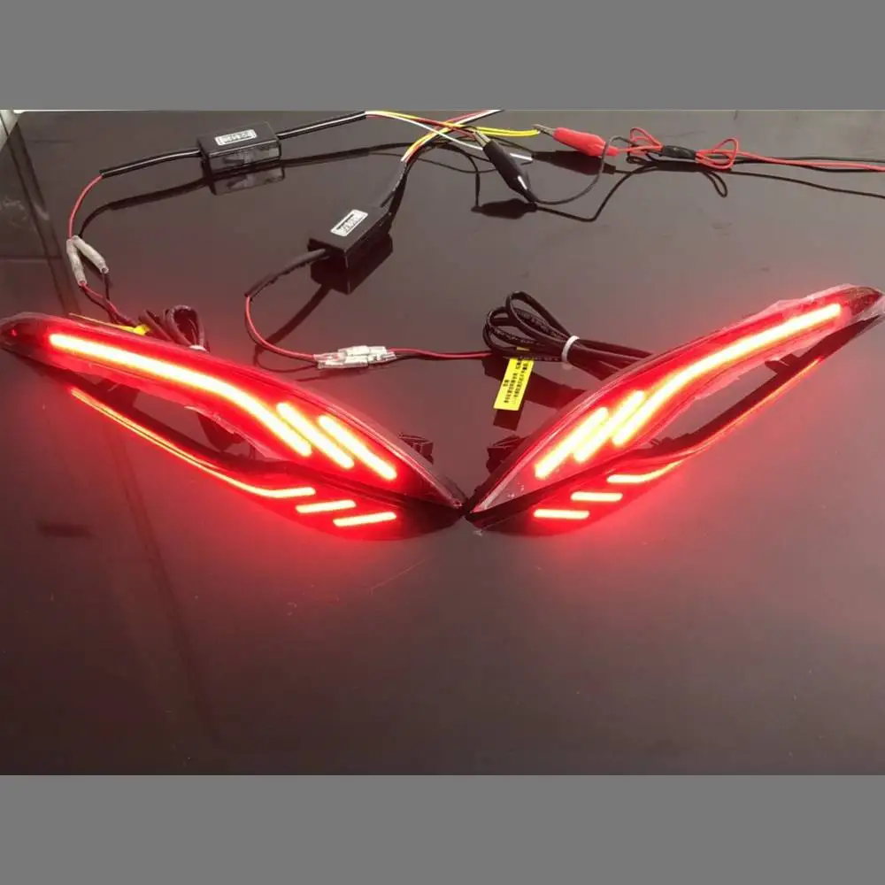 

Varthion Car Brake Lights for Chevrolet Malibu 2019+, LED Brake Light + Turn Signals + Night Running Warning Lights DRL, 3 IN 1