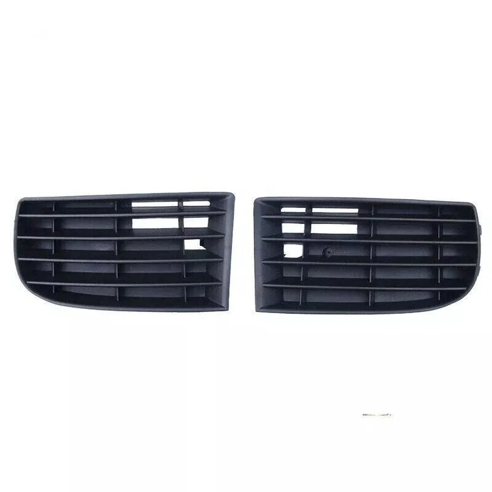 

2pcs Front Bumper Grille For Golf MK5 05-09 1K0853665 Left Right Plastic Black Front Fog Light Frame Grille Parts Accessories