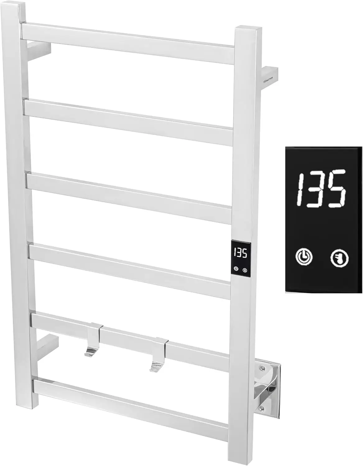 Electric Towel Warmer | Super Thin | with Timer & Temperature Multi-Level Adjustments | Hardwired