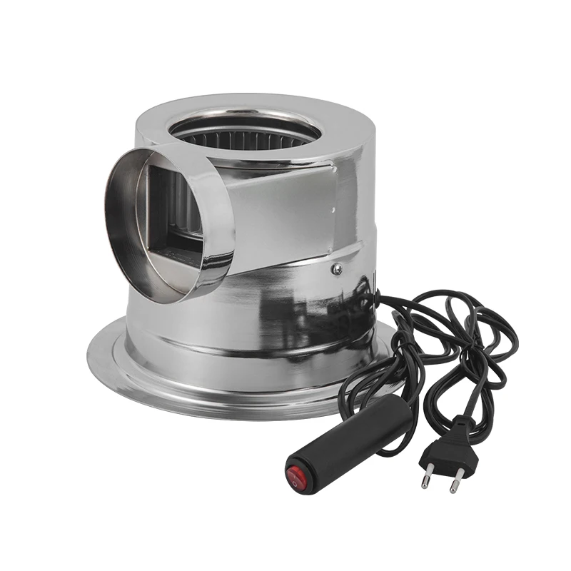 

for 80W Korean BBQ Smoke Extractor with Upper Air Outlet Electric Grill Exhaust Fan Motor Metal Material for Korean BBQ Smoker