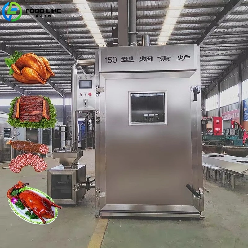 

Customized Commercial Electric Smoke Oven Stainless Steel Multifunctional Meat Fish Smoker with Digital Temperature Control