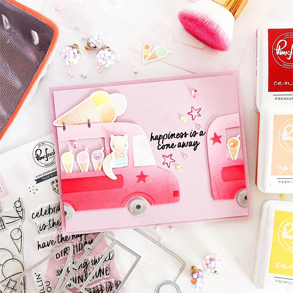 جديد Patisserie Pals قطع معدنية يموت والطوابع الإستنسل احباط الساخنة DIY بها بنفسك سكرابوكينغ اليدوية ورقة بطاقة الديكور الحرفية #3