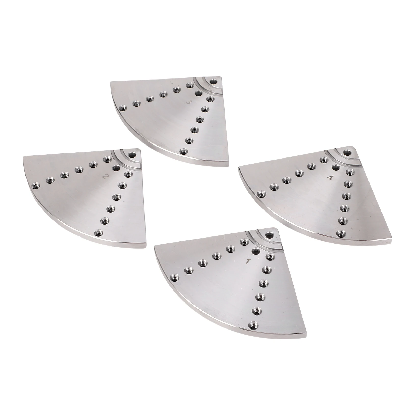 

Flat 8in Wood Lathe Chuck Woodturning Tools with Taper Plug Screws Flat Woodlathe Chuck