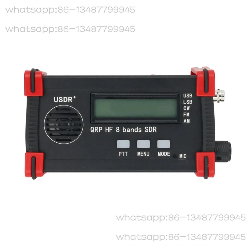 2025 New USDR High Frequency SDR FT8 USB LSB CW FM AM Transceiver QRP HF 8 Band QRP SSB Transceiver EU Plug