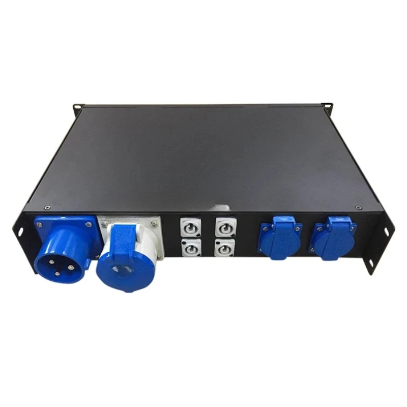 For 2U Rack Mount 32A SIngle Phase Input Small Power Distribution DB Box