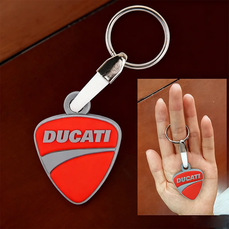 1 llavero 3D para motocicleta, llavero con colgantes, regalo para Ducati Monster Panigale 748 999 1098 1199 848 S, accesorios para motocicleta