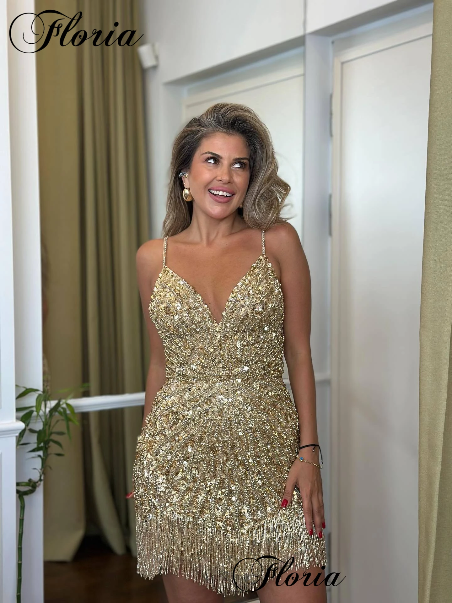 Сексуальные летние коктейльные платья в стиле бохо, мини-платья русалки-спагетти для выпускного вечера для женщин, платье для дня рождения, Vestidos Femenino по индивидуальному заказу