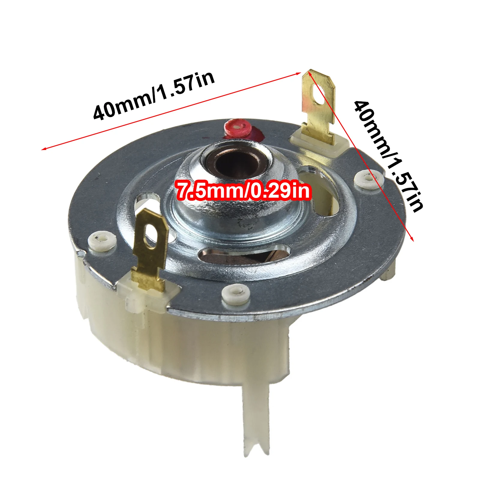 

3 Pieces Carbon Brush Holder for Electric Drill Motor Replacement Compatible with For 775 750 755 Commutation Parts 12 24V
