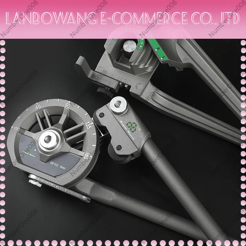 6-10mm Manual Tube Bender Copper Aluminum Pipe Bending Tool 3-in-1 for HVAC AC Refrigeration