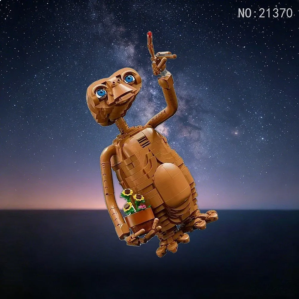 Christmas Gifts for Adult Creative Space Creature Assembly  Model Toys Gifts 1226pcs Alien for Adult Friends