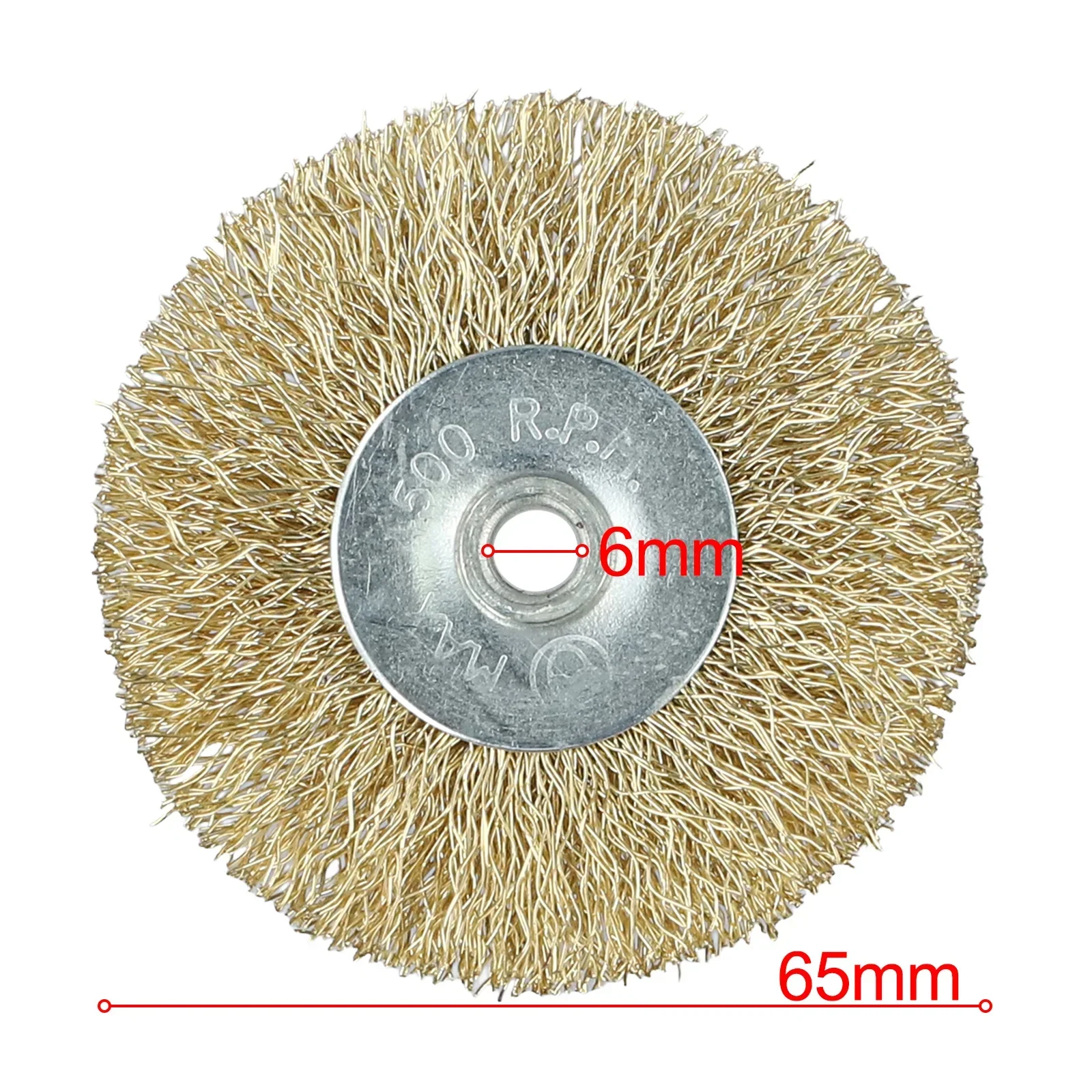 Wire Brush Flat Crimped Stainless Steel Wire Wheel Brush Connection Bar For Angle Grinder Metal Wood Cleaning Polishing Tool