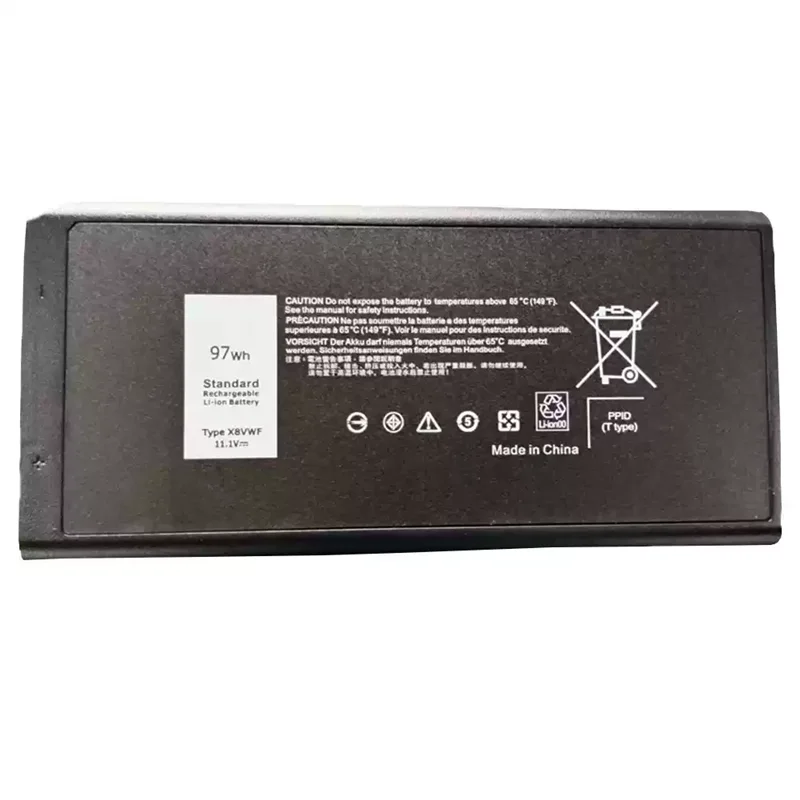 CSBD 97Wh X8VWF Laptop Battery for Dell Latitude 14 Rugged 5404 5414 E5404 Extreme 7404 7414 E7404 Series P45G P45G002 P46G