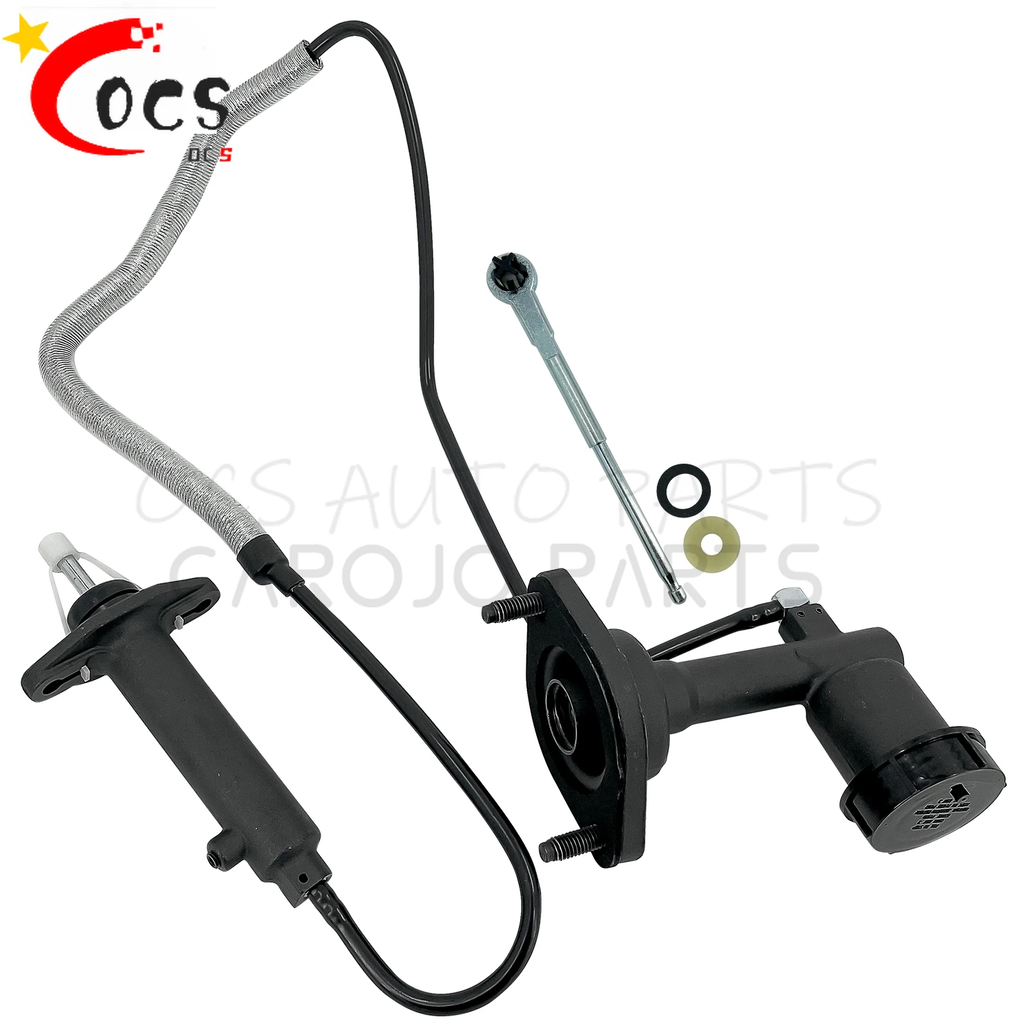 

Clutch Master Slave Cylinder Assembly For Jeep Wrangler: 1997-2002 52107652AB， 52107652AC， 52107652AD， CC649041