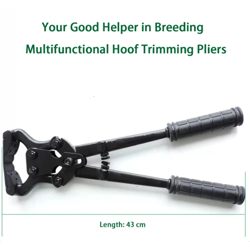 Cattle Multi-functional Hoof Repair Pliers High Strength Aluminum Alloy Hoof Repair Pliers Cattle, Horse and Donkey Hoof Repair