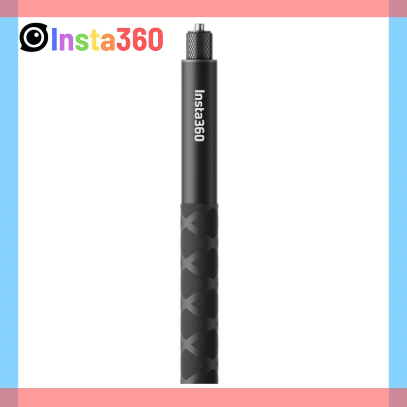 Insta360 114cm 44.9INCH Invisible Selfie Stick Extensible Aluminum Pole Wand Lightweight For Insta 360 X4 X3 Original Accessory