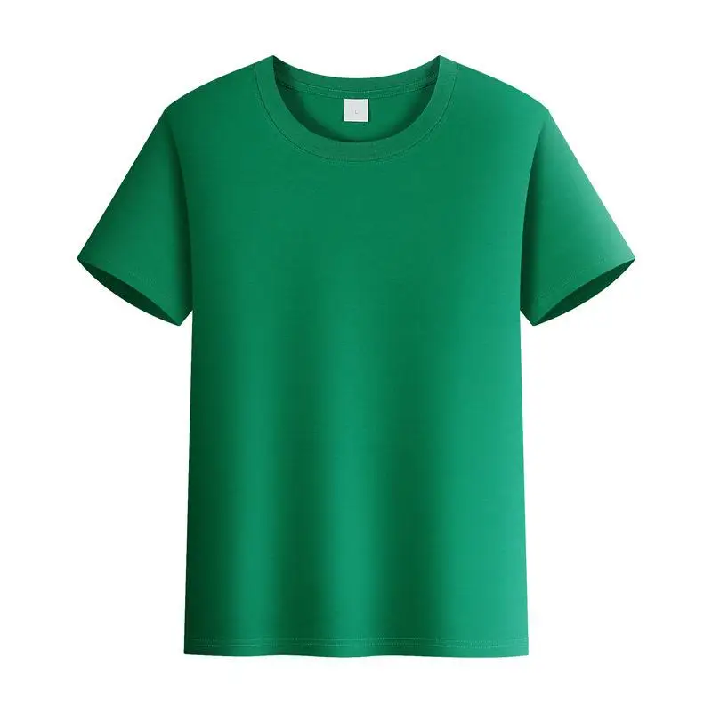 Summer Men's 180g Cotton Custom T Shirt Print Logo Personalization Design Company Event Group Worker Workwear Work Clothes Top