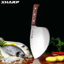 Sharp Stainless Steel Professional Aquatic Knife Fish Killing Knife Fish Slicing Knife Multi-function Fish Bone Chopping Knife