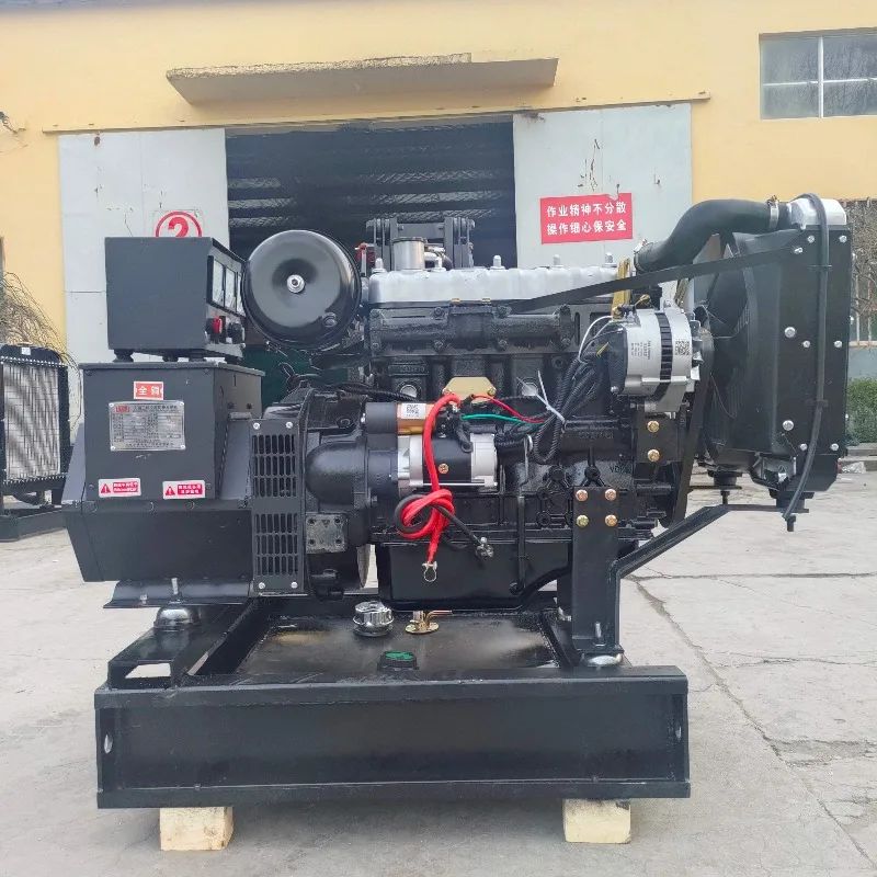 Three Phase Diesel Generator Set 10kW-500kW Custom Voltage Genset for Factory Mining Construction and Backup Power