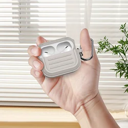 Earphones Case with Hook for Airpods 1 2 3 2021 Airpods3 Air Pods Pro 3rd Generation Thin Silicone Soft TPU Charging Full Cover