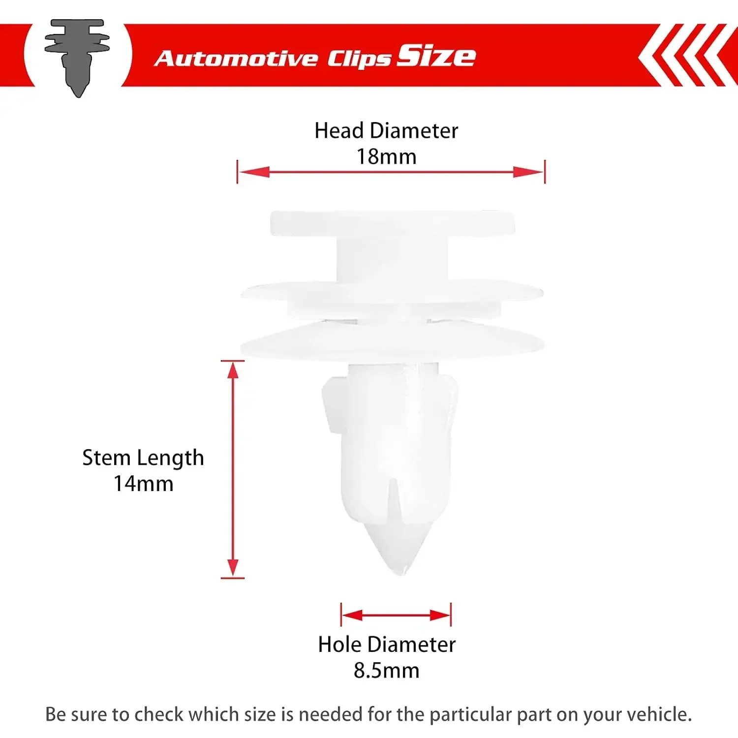 

6505539-AA Door Panel Clips, Replacement for 1999-2003 Jeep Grand Chernd tight fastening Compatible with: 1999-2003 Jeep Grand