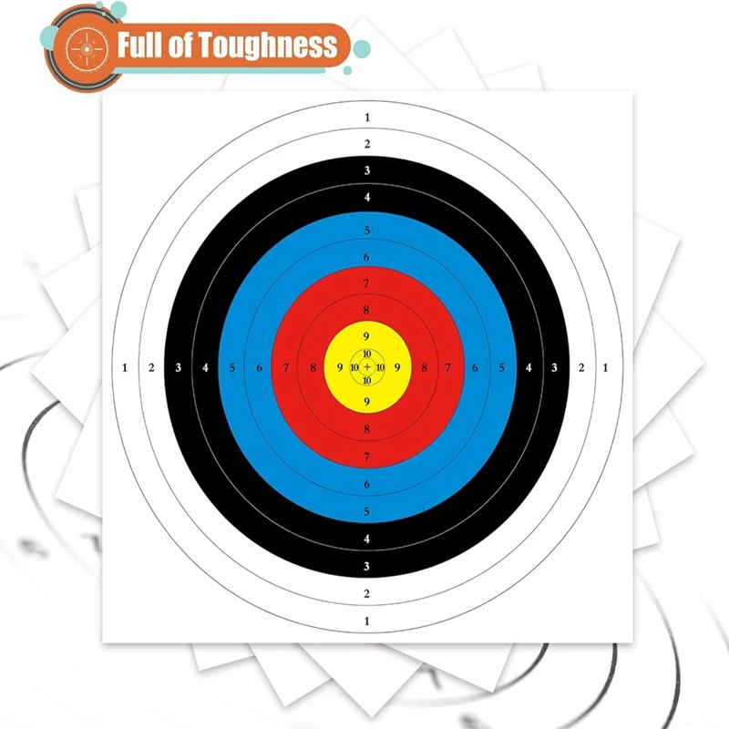 Archery Targets Paper, Bow And Arrow-Targets For Hunting Backyard, Archery Target Practice Accessories