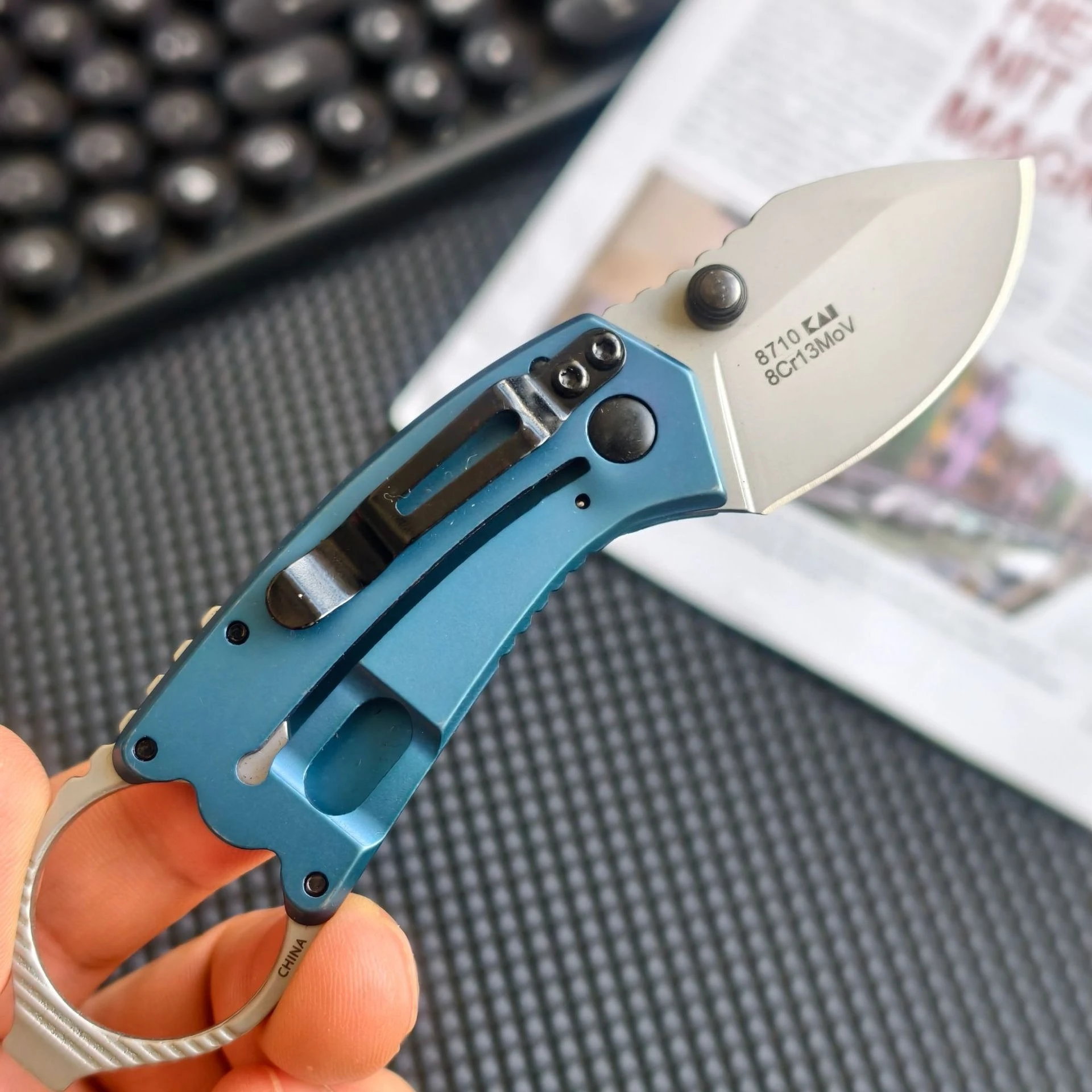 

Многофункциональный складной нож 8710 для активного отдыха, кемпинга, приключений в джунглях, охоты, выживания в дикой природе, самообороны, EDC-нож