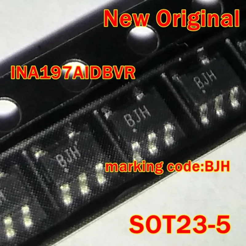 1Pcs to 100Pcs Ina197Aidbvr Sot23-5 New Original Marking Code:Bjh Current Shunt Monitor