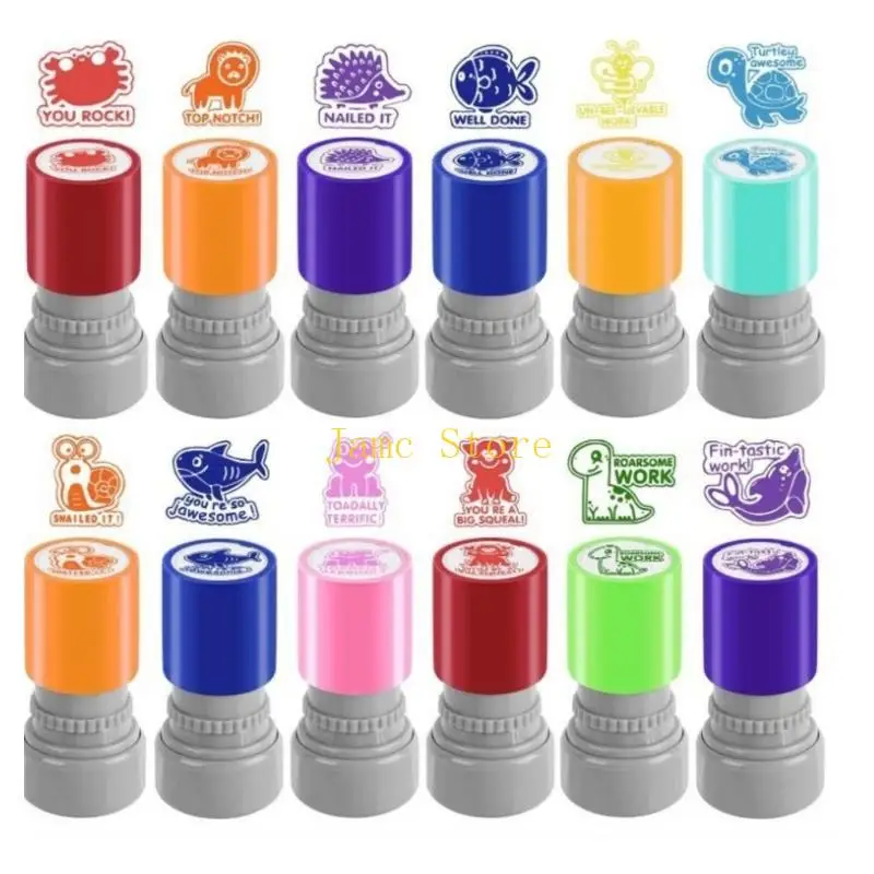LX0B Teacher Grading Seals Collection 12 Different Designs For Classroom Assessment And Parent Communication